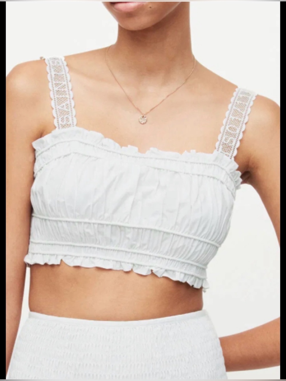 AllSaints Alex Crop Top